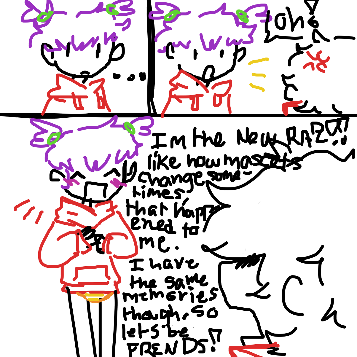  - Online Drawing Game Comic Strip Panel by Razputin