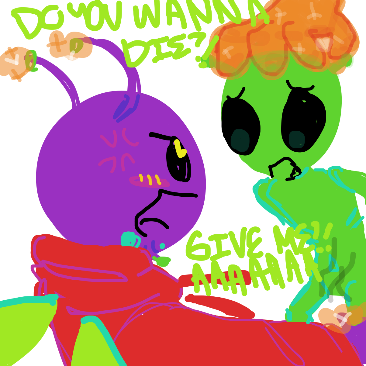 Rip alien xc - Online Drawing Game Comic Strip Panel by Razputin