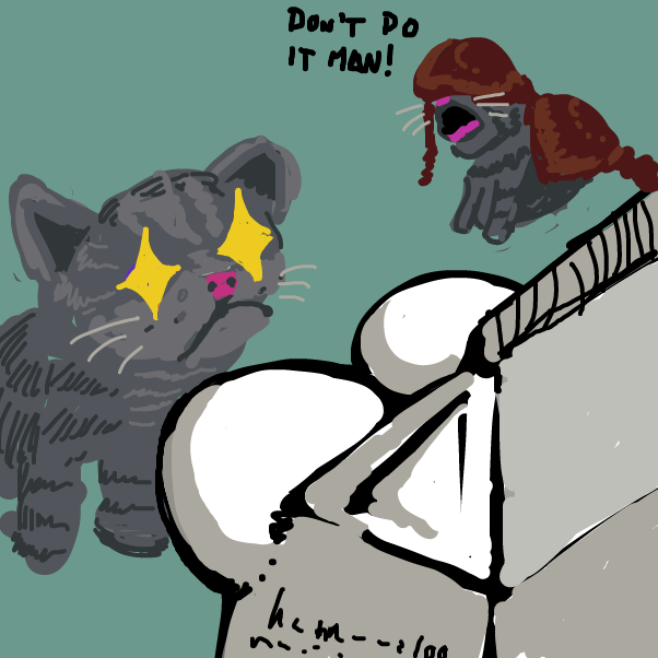 no regrets - Online Drawing Game Comic Strip Panel by Peyocay