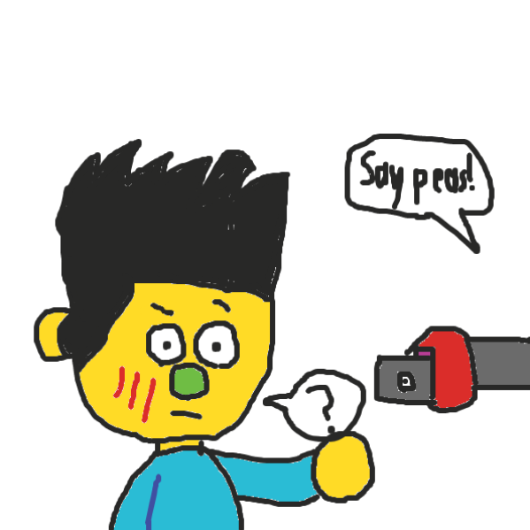 it turns out to be a local photographer - Online Drawing Game Comic Strip Panel by cherrybread