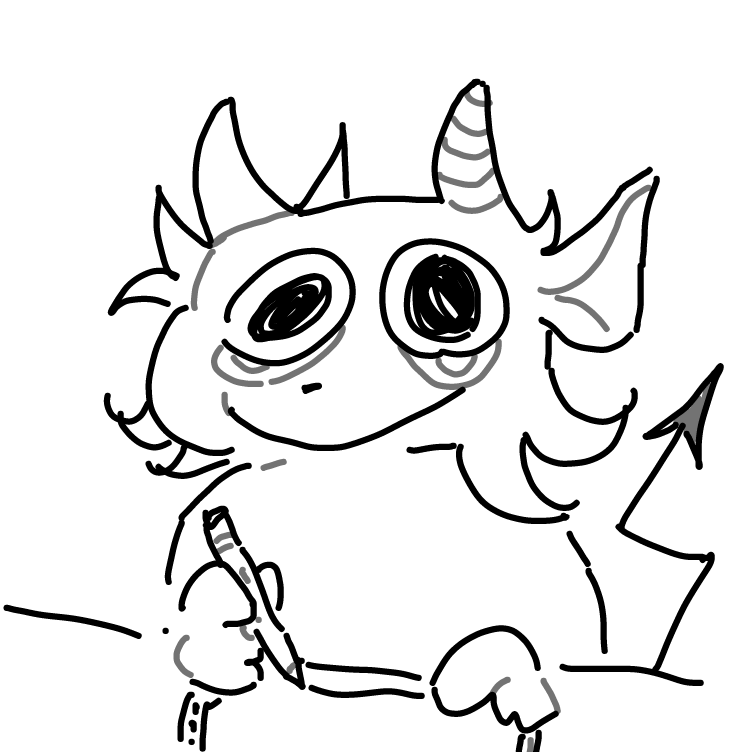 Drawing in helo  by dragondude