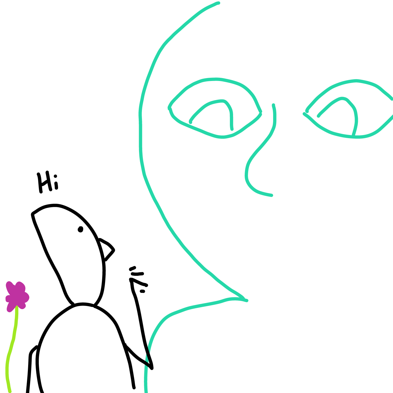 Drawing in Gillian   by Wizard Croissant