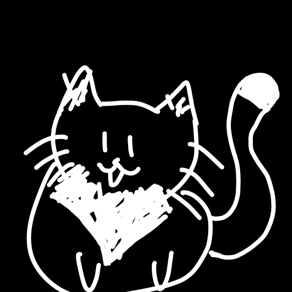 my fat cat - Online Drawing Game Comic Strip Panel by milk.block