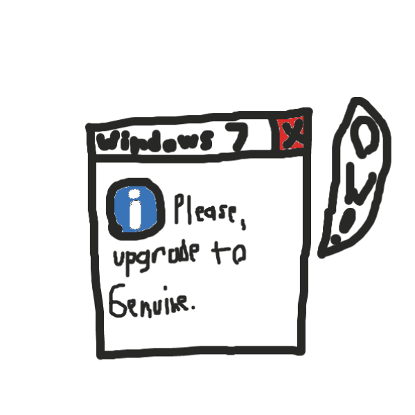 annoying, isnt it - Online Drawing Game Comic Strip Panel by cherrybread