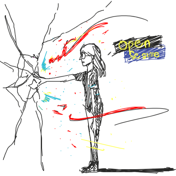  - Online Drawing Game Comic Strip Panel by Cat Person