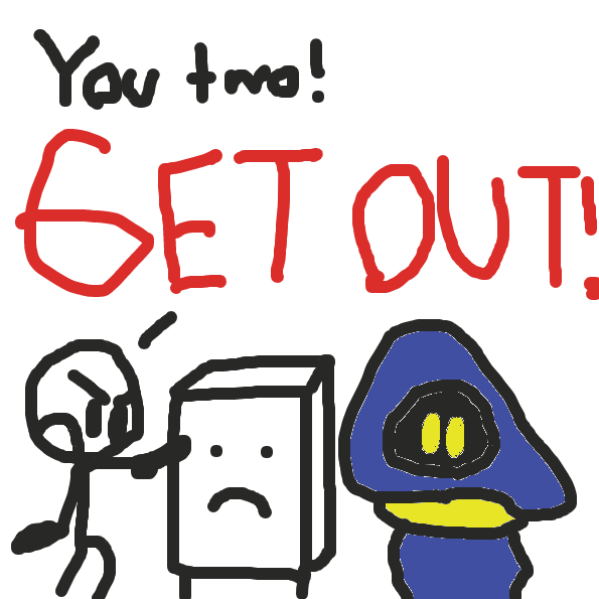 its his canvas - Online Drawing Game Comic Strip Panel by cherrybread