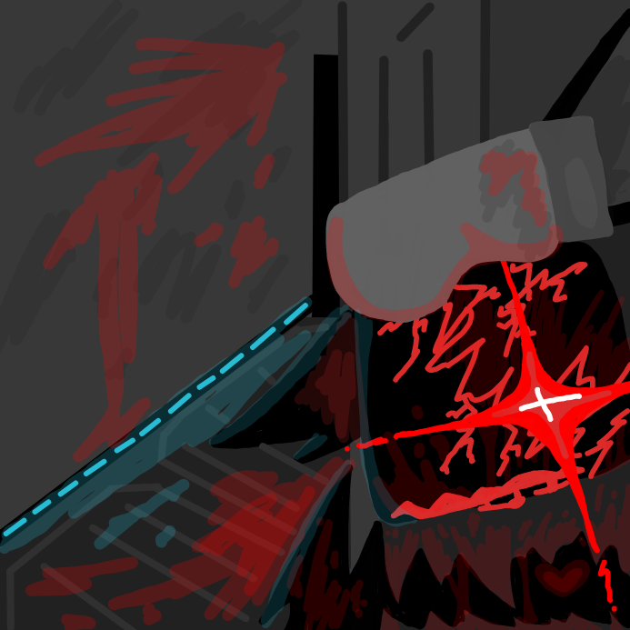 Drawing in A REALITY THAT FEELS LIKE A NIGHTMARE by scarlett