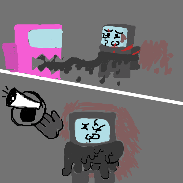  - Online Drawing Game Comic Strip Panel by Aco Decko