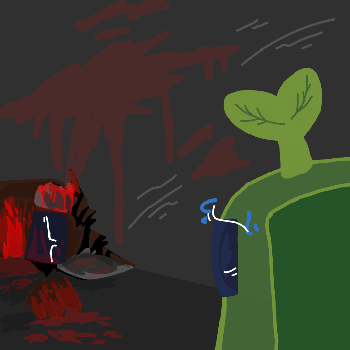 Drawing in A REALITY THAT FEELS LIKE A NIGHTMARE by scarlett