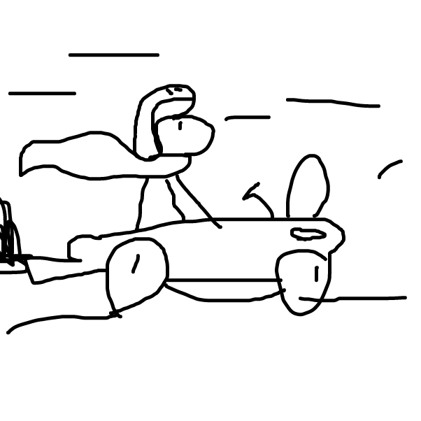 Vroom Vroom - Online Drawing Game Comic Strip Panel by BananaDoc