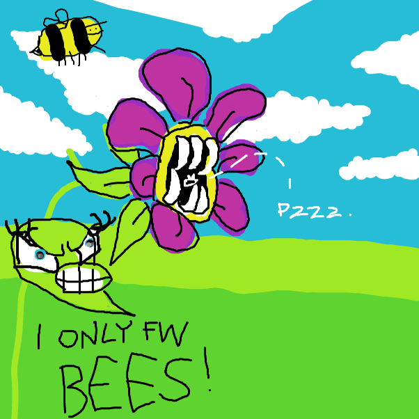  - Online Drawing Game Comic Strip Panel by resinisabelle