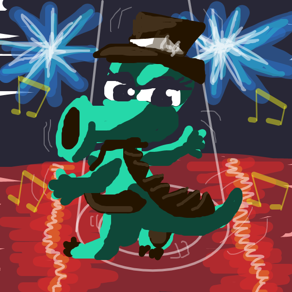 Drawing in pov: Tealdo just challenged you to a dance off by Vytron