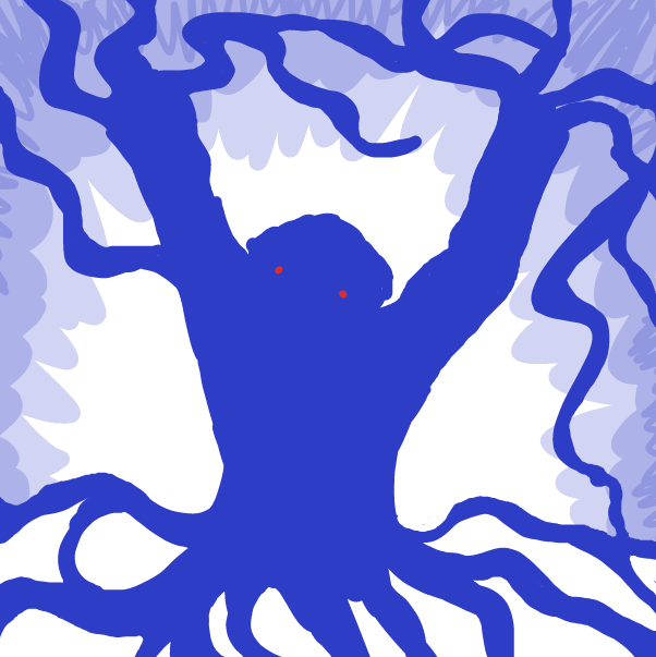 Inspired by the poster for "The Thing". - Online Drawing Game Comic Strip Panel by Skipperdoodles32