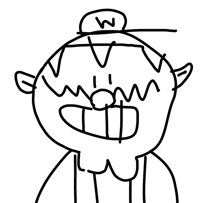 Drawing in  Super Mario  by Niggashit