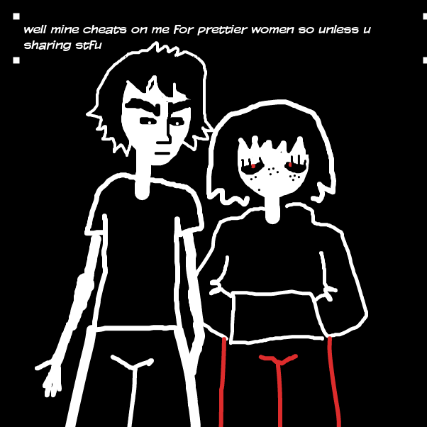 Drawing in LEO MY PARTNER MYY PARTNER MYYYYYYYYYYYYYY PARTNER by resinisabelle