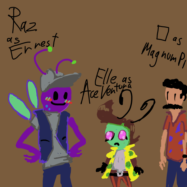 ..and then I ran out of space to draw - Online Drawing Game Comic Strip Panel by Peyocay