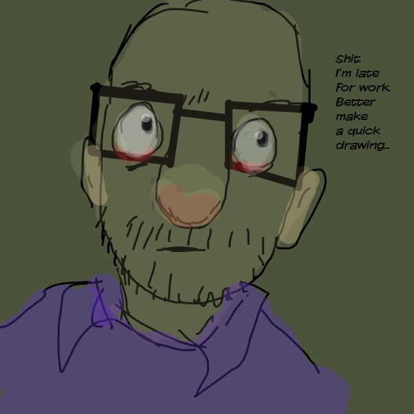 Drawing in Ask Mystery anything II by Emjaypatrick