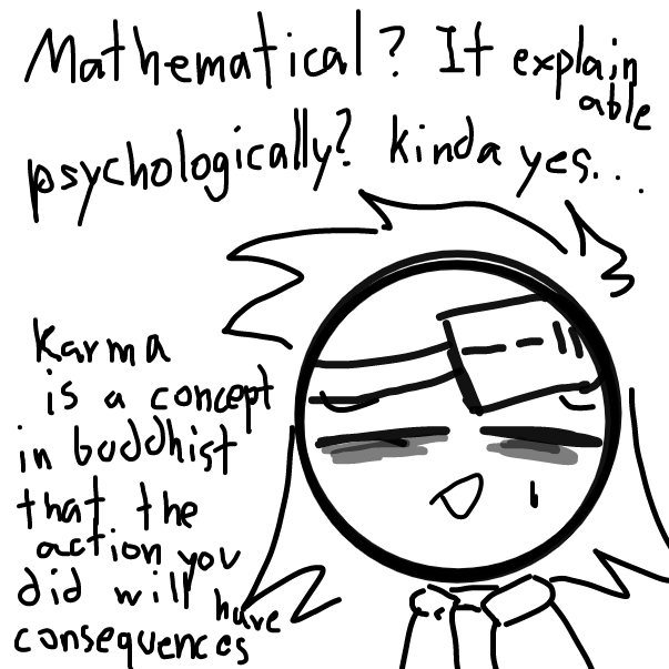 Drawing in how does karma truly work.. does it not even work? by FifaSam