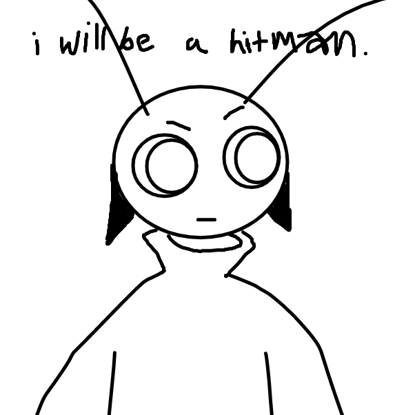 Drawing in what is elle thinking about? by resinisabelle