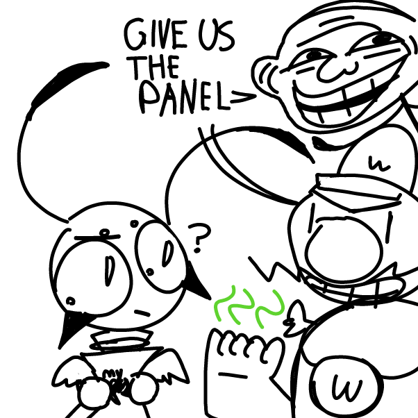 Drawing in me when my tab reloads :'D by Elle