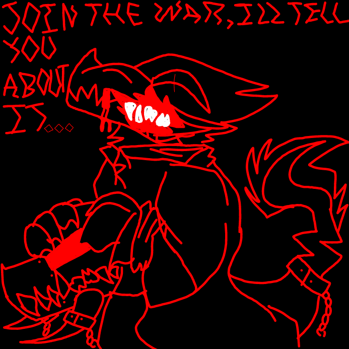 Drawing in SUCK IT UP by scarlett