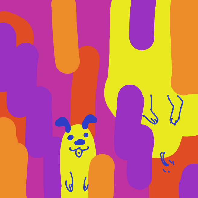 Drawing in what da dawg doin by cloefromschool