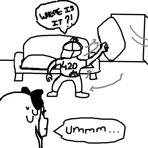 Drawing in Dollhouse by Cpt.Melon