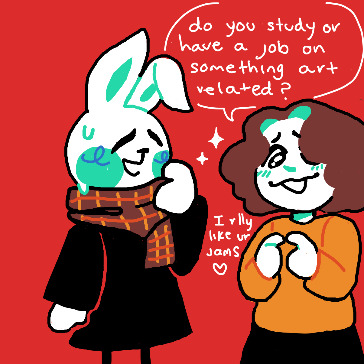 Drawing in kyuu aen AY by bubaki