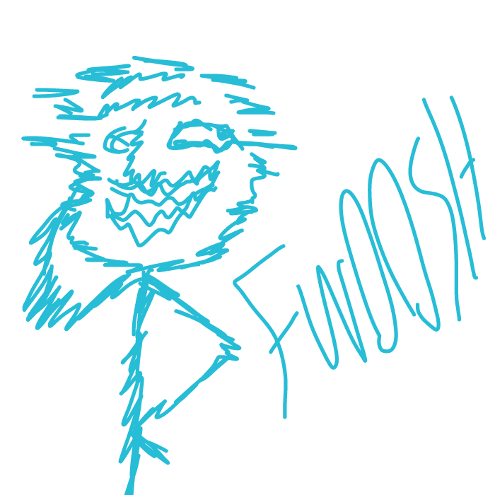 Drawing in ok no more trolli by Luigivrbhh