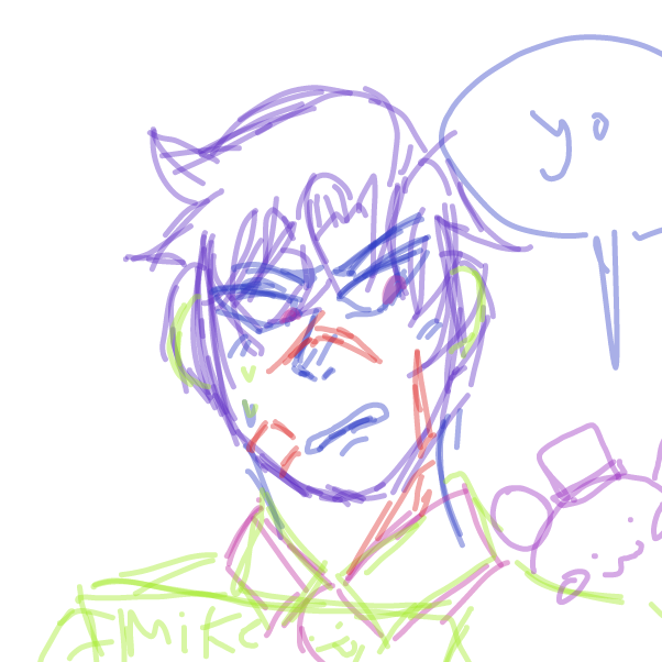 Mike and friends, lmao - Online Drawing Game Comic Strip Panel by Smiley The First