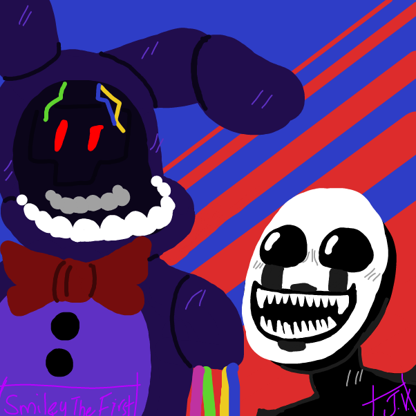 Drawing in Add your favorite Fnaf character by Smiley The First