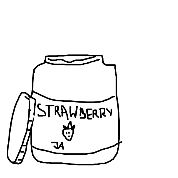 Drawing in jam by Cpt.Melon