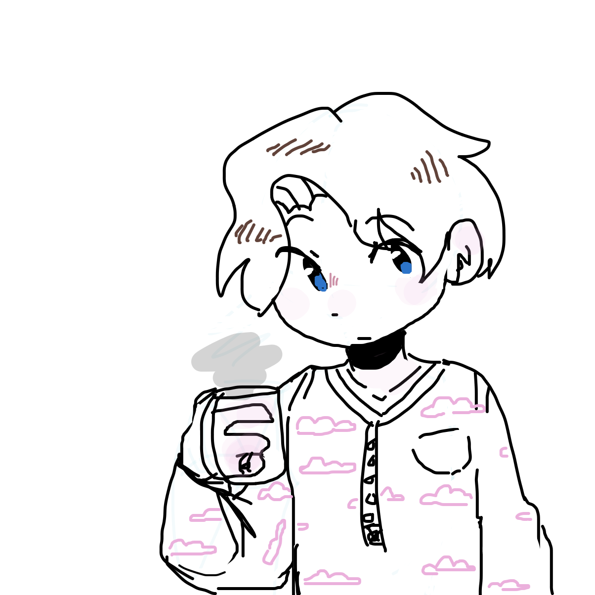  - Online Drawing Game Comic Strip Panel by GhostgoesBrr