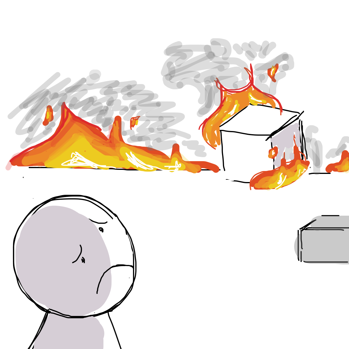 Drawing in what a normal day by Netu