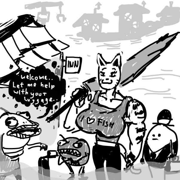 Liked webcomic Vacation in Innsmouth
