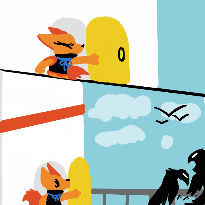 birds? - Online Drawing Game Comic Strip Panel by scarlett