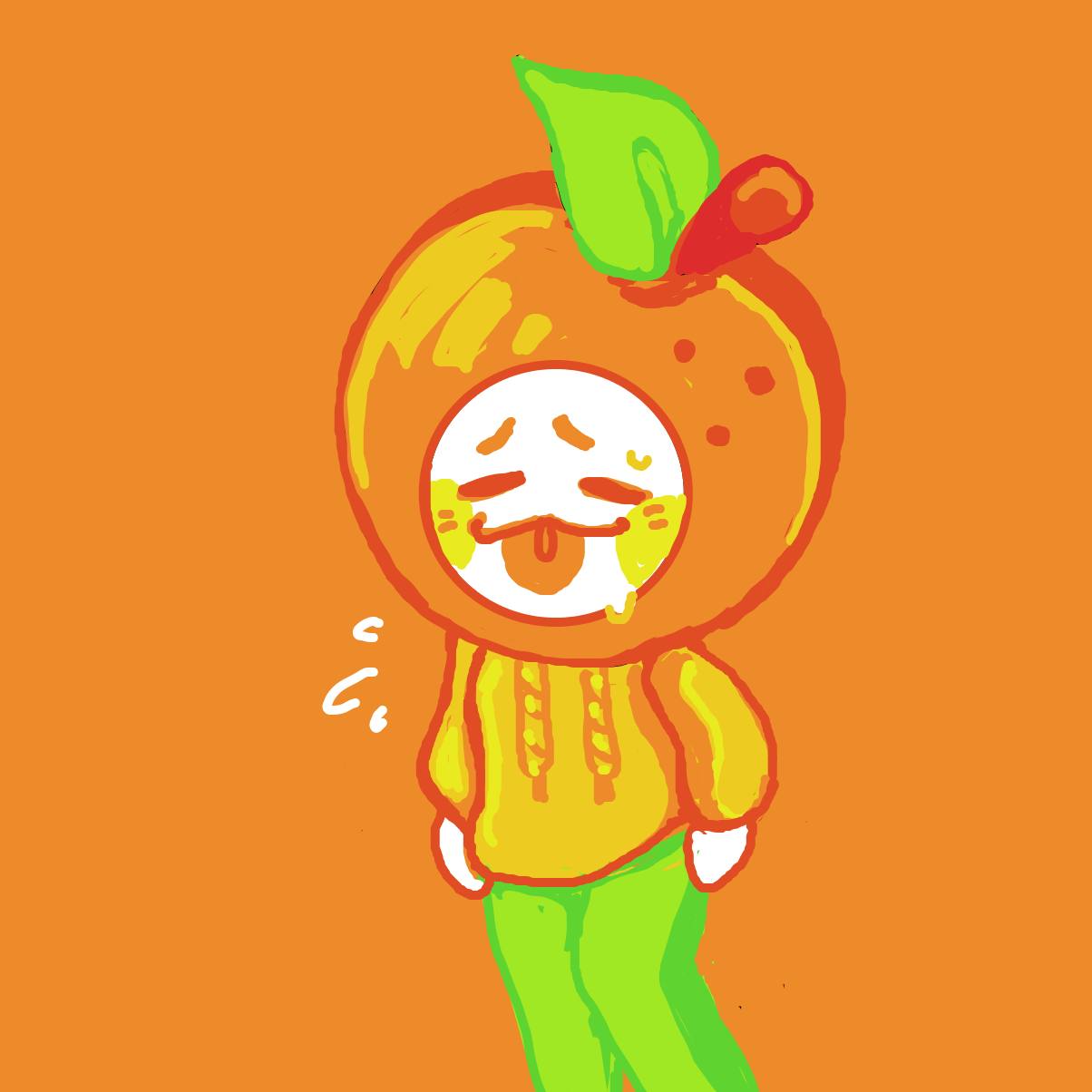Drawing in 🍊 by bubaki