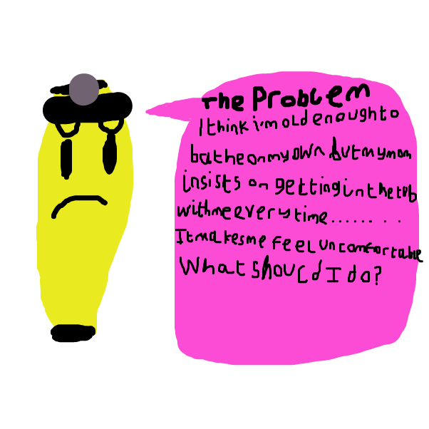 What's The Problem BananaDoc? - Online Drawing Game Comic Strip Panel by BananaDoc