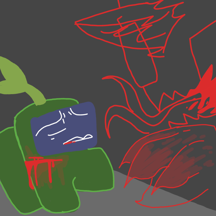 oof - Online Drawing Game Comic Strip Panel by scarlett