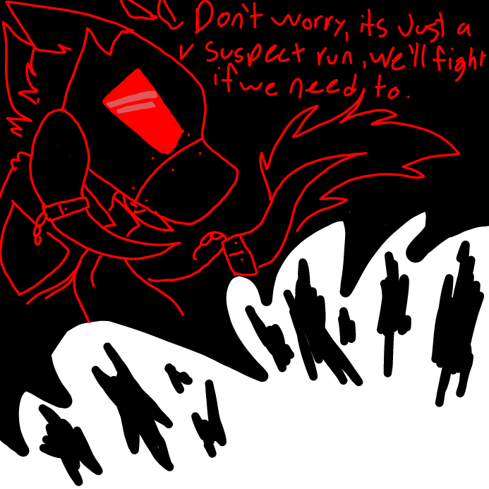 Drawing in SUCK IT UP by scarlett