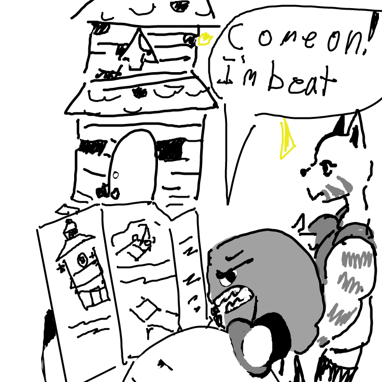 Drawing in Vacation in Innsmouth by JA