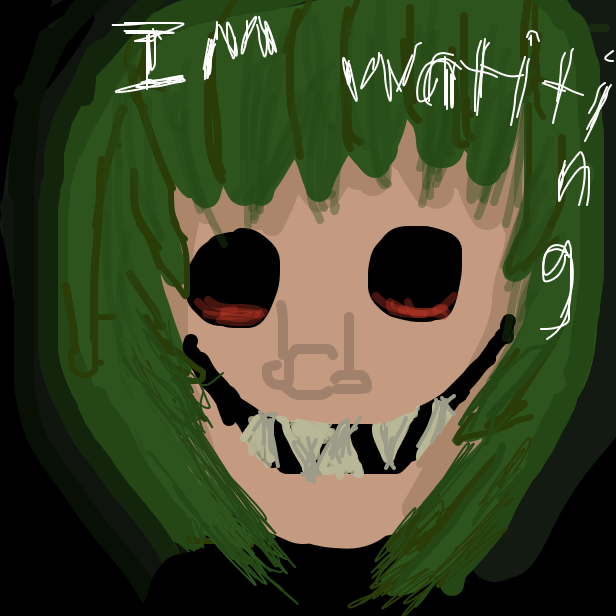 Drawing in Uncle is waiting by Lunar Enjoyer