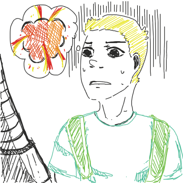 Kid used deduction - Online Drawing Game Comic Strip Panel by Cat Person