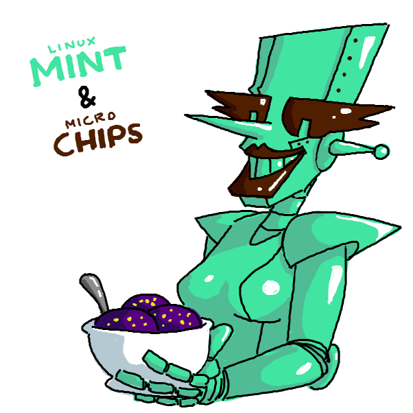 Drawing in You but pallete is ur favorite ice cream flavor 2 by Aluminimalism