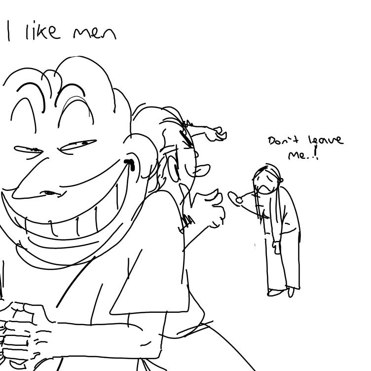 Drawing in Cheating Only by macven