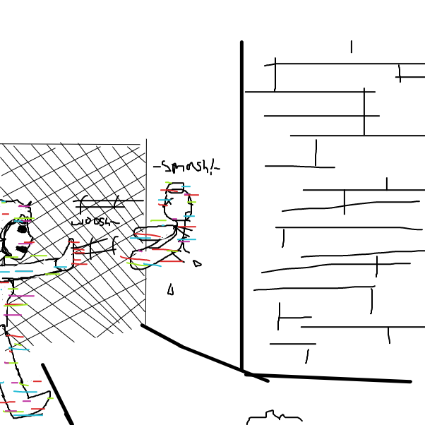  - Online Drawing Game Comic Strip Panel by scythesowner