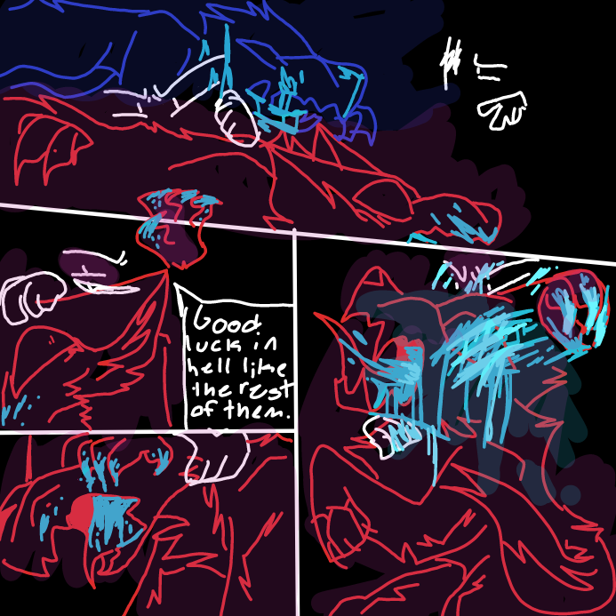 Drawing in CREATURE BREACH PT6 by scarlett