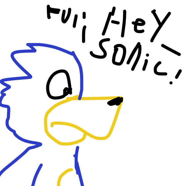 Sonic Ate Tails, What Will Fuli Saves Tails? - Online Drawing Game Comic Strip Panel by MCA