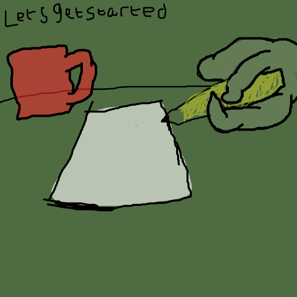 Drawing in Ask Mystery anything II by BananaDoc