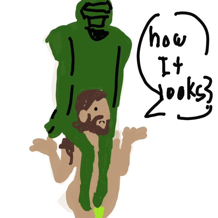 Drawing in A Paneljam Christmas by JA